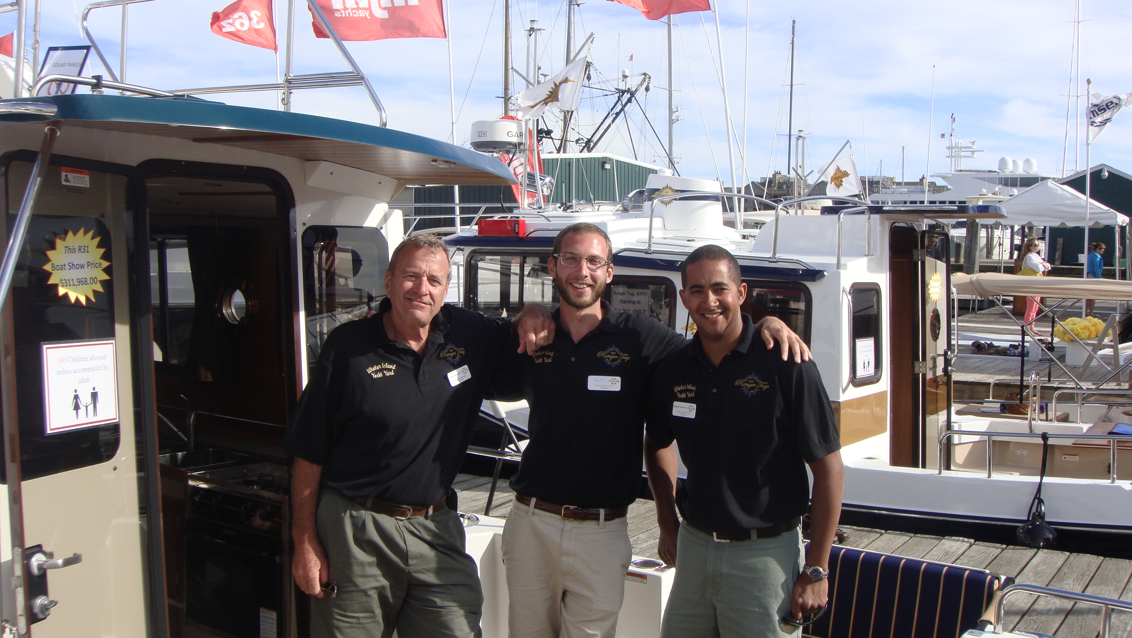 Crew at Winter Island Yacht Yard